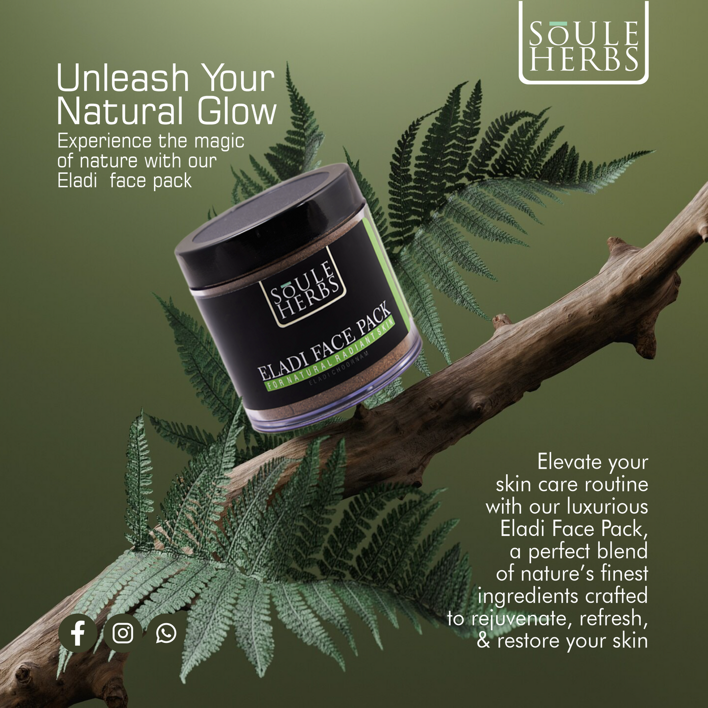 ELADI FACEPACK - Soule Herbs