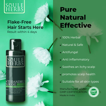 SOULE HERBS ANTI DANDRUFF HAIR OIL - Soule Herbs